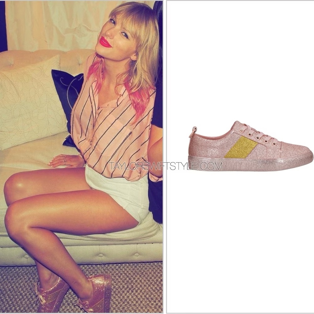 Opening Ceremony La Cienega Glitter Sneakers ASO Taylor Swift